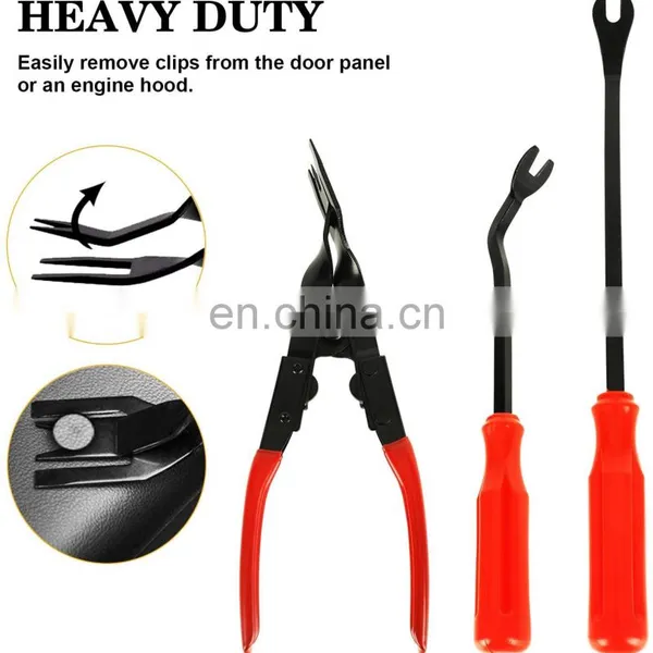 Car Audio Repair Tools Trim Removal Tool Kit Auto Clip Fastener Remover Tool Set photo-4