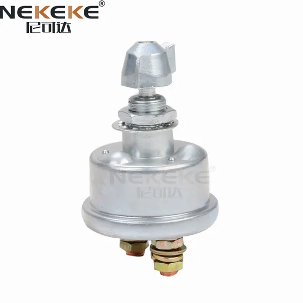 NEKEKE 12V Master Battery Disconnect Kill Switch 2 Post Nascar Car Battery Power Off Switch photo-2