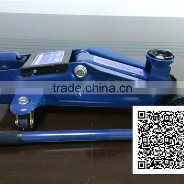 2016 Arrival Hot Selling in China Famous Brand Name Xingnuo 2-ton Capacity Blue Colored Vehicle Floor Jack