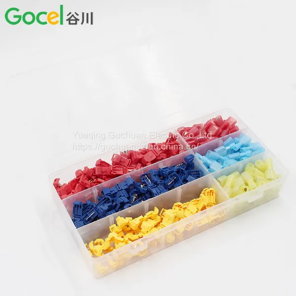 T-type Set Free Wire Terminal Connector Quick Connection Clamp Connector Non-destructive Splitter Boxed photo-3