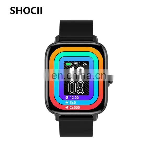 2022 1.7inch Full Touch Body Temperature T46S Call Phone Functional Ai Voice Body Temperature Smartwatch With Box photo-5