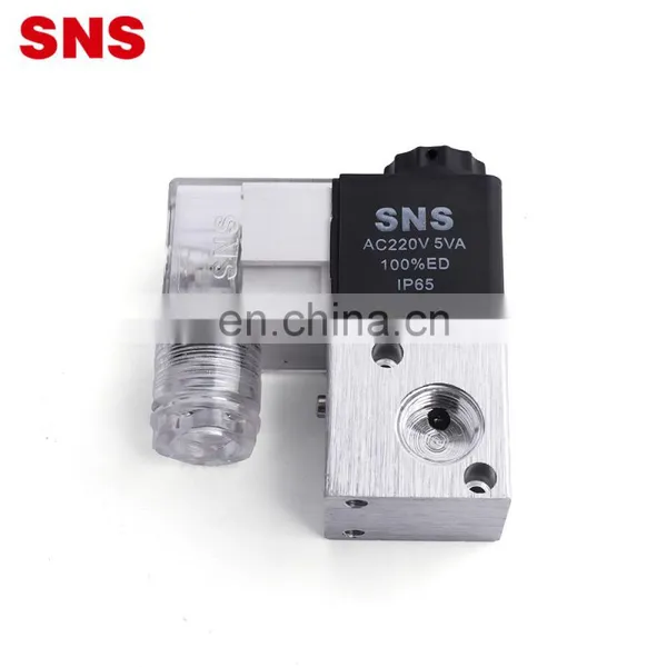 SNS 3V1 Series DC24V Normal Closed Hydraulic Pneumatic 2 Position 3 Way Control Solenoid Valve photo-4