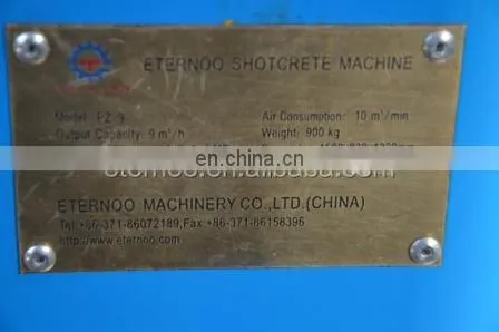 PZ-9 Concrete Spray Machine Shotcrete Machine photo-2