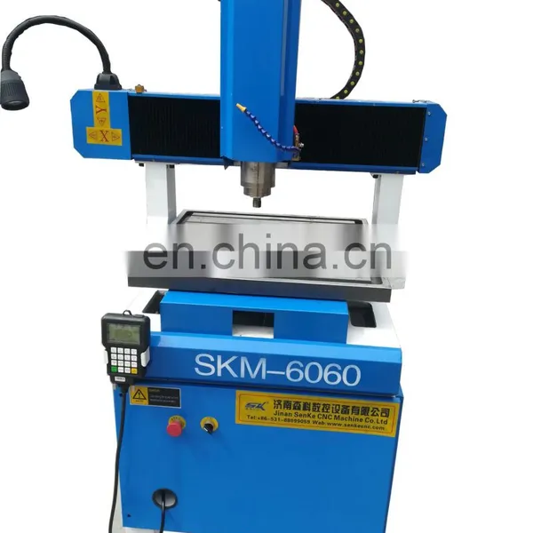 High Quality 4040 6060 Mold Metal Engraving Mini Cnc Router for Aluminium Copper Alloy photo-2