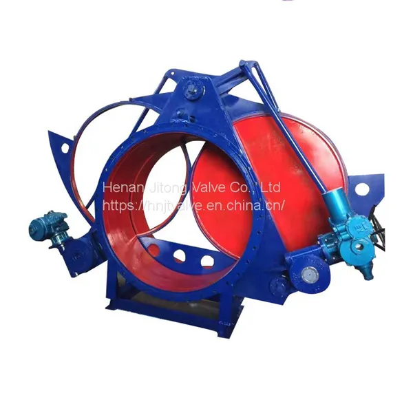 Manufacturer Direct Selling Electric Blind Valve High Quality Fan-shaped Goggle Valve Gas Valve photo-3