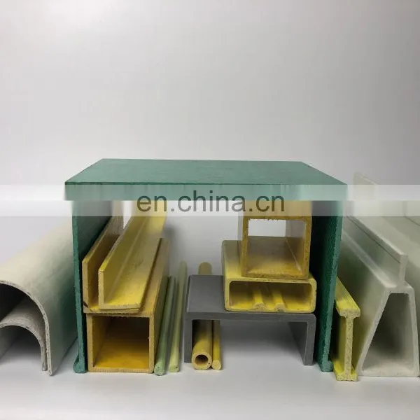 Fibreglass Reinforce Plastic FRP GRP Pultruded Fiberglass Frp Tube Frp/Grp Pultrusion Profiles photo-2