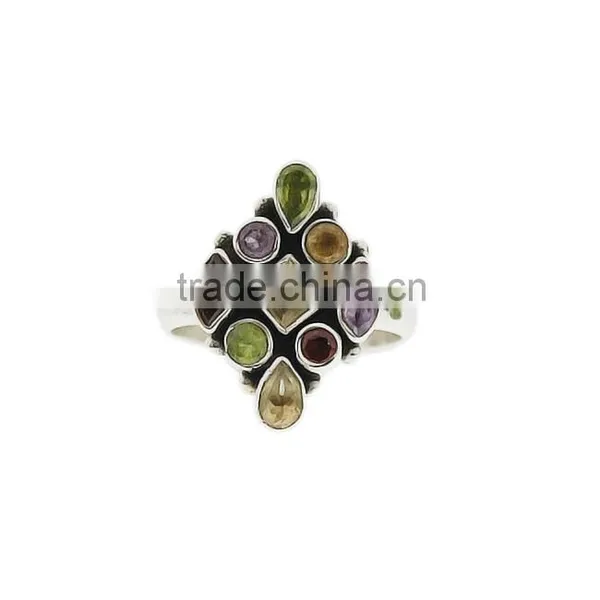 Amethyst Gemstone 925 Silver Ring