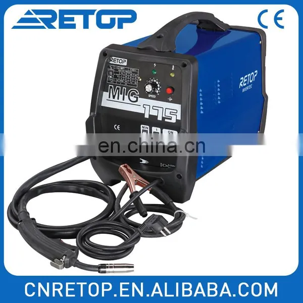 MIG175P Gas & Flux Gasless Hot dc Motors Inverter Welder Welding Machine Manufacture Supply photo-2