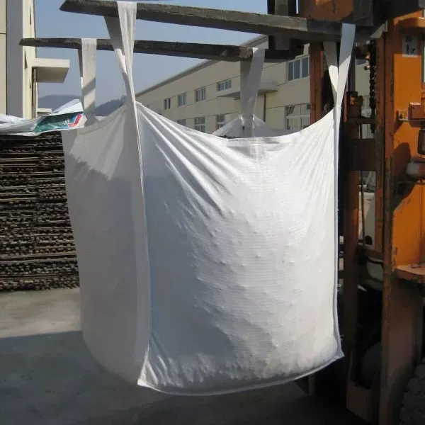 Rectangular Canvas Tote Bag For Stone Ventilated Breathable Bulk Bag For Wood Logs PP Woven Bags 1m3 Circular Super Sacks photo-3