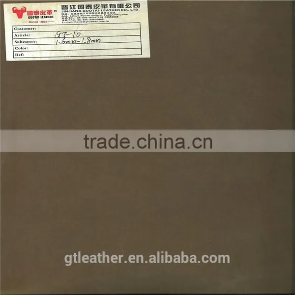 Nubuck Leather Supplier for Men Outdoor Shoes Leather photo-5