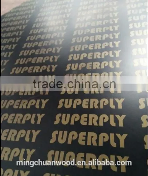 Brown Film Faced Plywood,black Film Faced Plywood Phenolic Glue,birch Core Plywood,wbp Glue photo-2