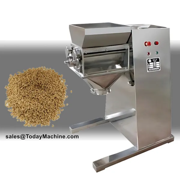 Swing Solid Beverage Granule Oscillating Granulator Double Roller Cylinder Machine photo-5