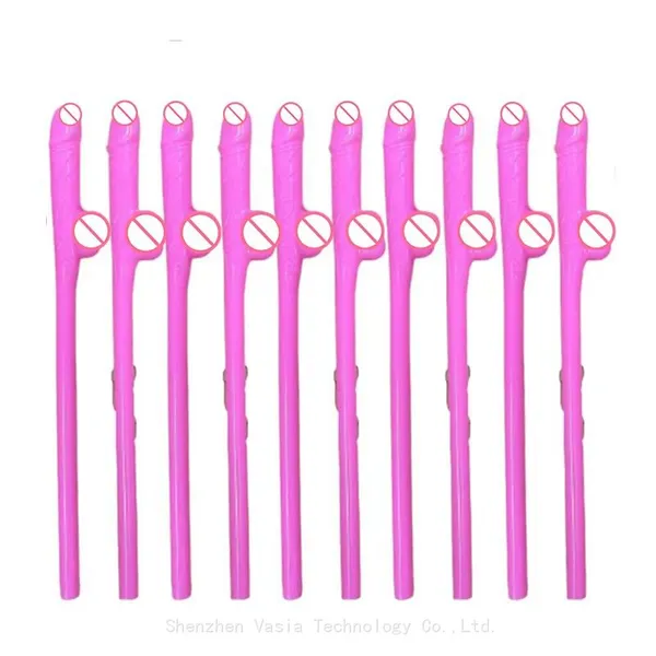 Bachelorette Reusable Willy Straws - Hen Party Funny Drinking Decor Adult Supplies photo-3