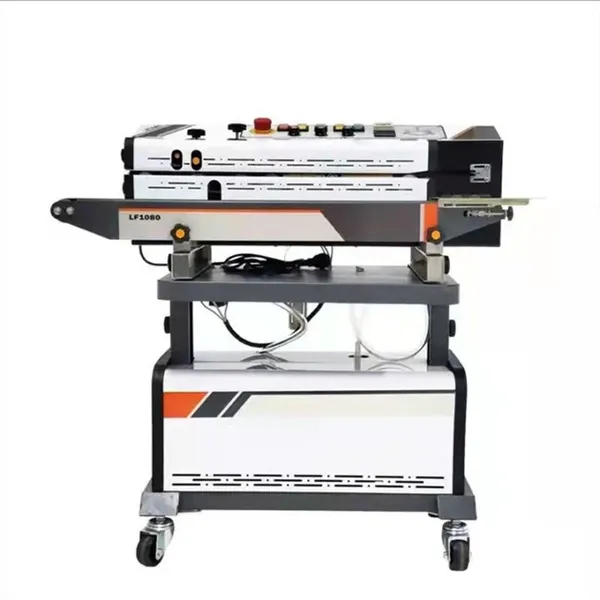 Fully Automatic Food Packaging Nitrogen Filling and Sealing Machine, Multi-functional Puffed Food Packaging Machine, Food Bag Heat Sealing Machine photo-5