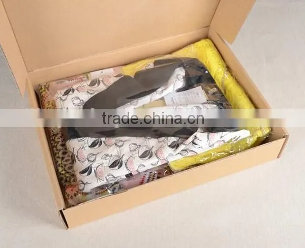 Fashionable Dress Brown Kraft Packaging Box Garment Delivery Box Quality Choice photo-2