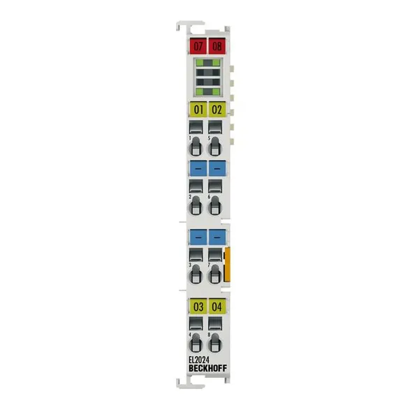 Beckhoff EL2024 EtherCAT Терминал 4-канальный цифровой выход 24В DC 2А Модуль ввода-вывода ПЛК