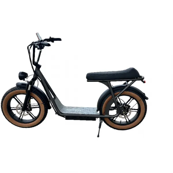 20inch Electric Curiser Scooter Motorcycle With Bench Seat photo-2