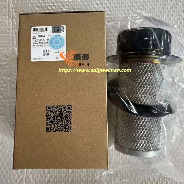 ORIGINAL SDLG FILTER INSERT 4120000452 APPLY FOR SDLG MOTOR GRADER G9180 G9190 G9200 photo-2