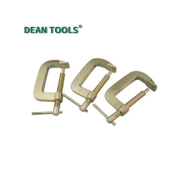 Non Sparking G-Clamp,G-Type Frame Design,Heavy Duty Clamping Structure,Strong Holding Force photo-2