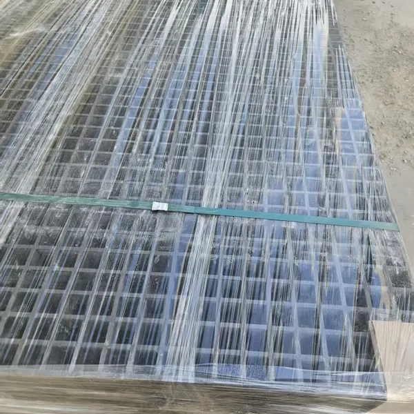 Elevator Manufacturing Plant FRP Grating Oil Resistant Anti Slip Assembly Floor Panel