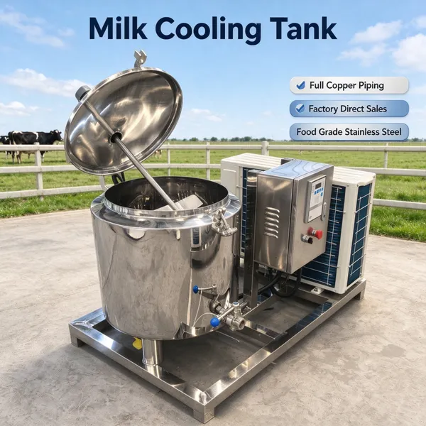 50L Dairy Cooling Tank Stainless Steel Milk Cooling Tank Milk Storage Tank