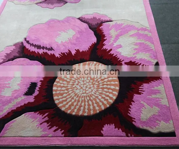 Chinese Wool And Silk Hand Tufted Carpet Rugs Handmade Wool Carpet YB-A006 photo-5