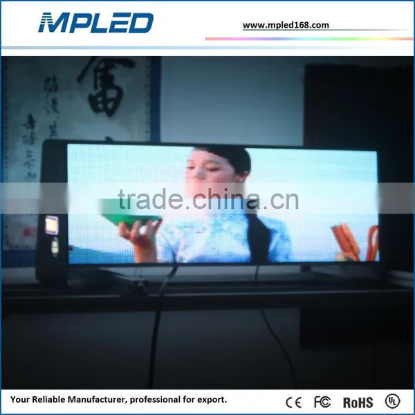 0.2 Inch SMD Horizontal Scrolling WIFI Taxi LED Display Advertisement Sign for Taxi Led Light Mpled High Quality