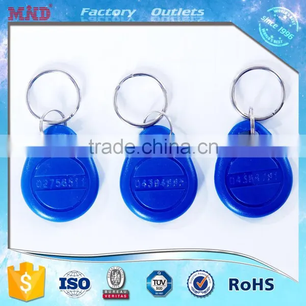 MDK20 High Quality 125khz/13.56mhz ABS Waterproof Door Access Key Fob photo-2