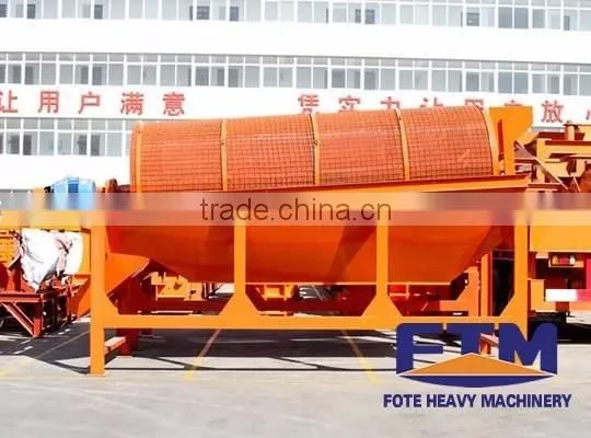 China Gold Mine Trommel Drum Screen Manufacturer for Sale