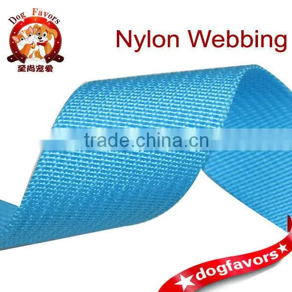 Blue Beads Pattern and Microgroove,eco-friendly Nylon/polyester Webbing