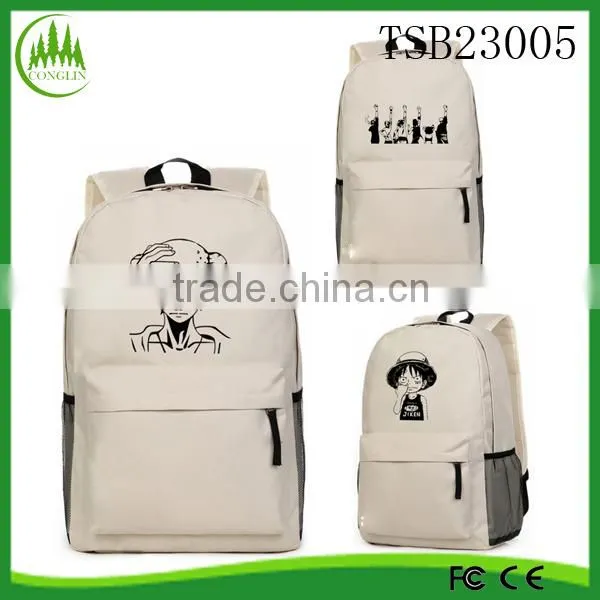 Girl Women's Vintage Canvas Satchel Backpack Rucksack Shoulder trave Creative School Bag