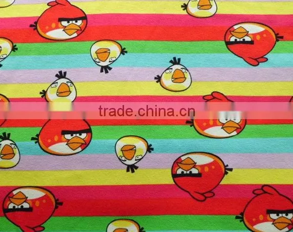 40s Cotton Spandex Printed Warm Keeper Fabric photo-2