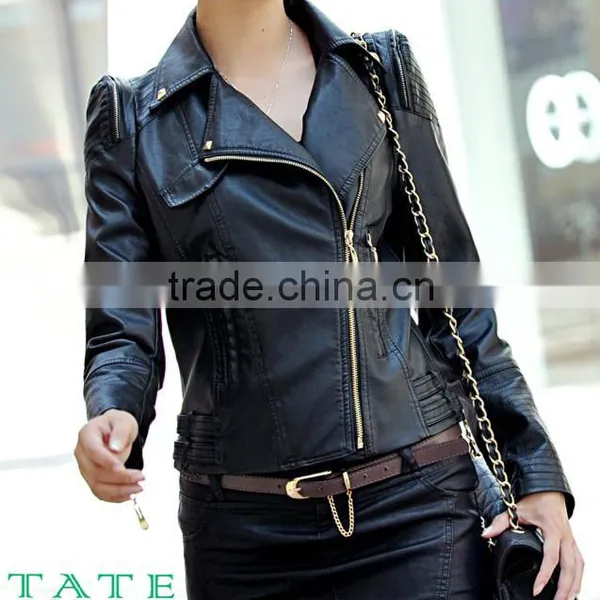 New Fashion Hot Men's Motorcycle Leather Jackets Washed Leather Jackets photo-6