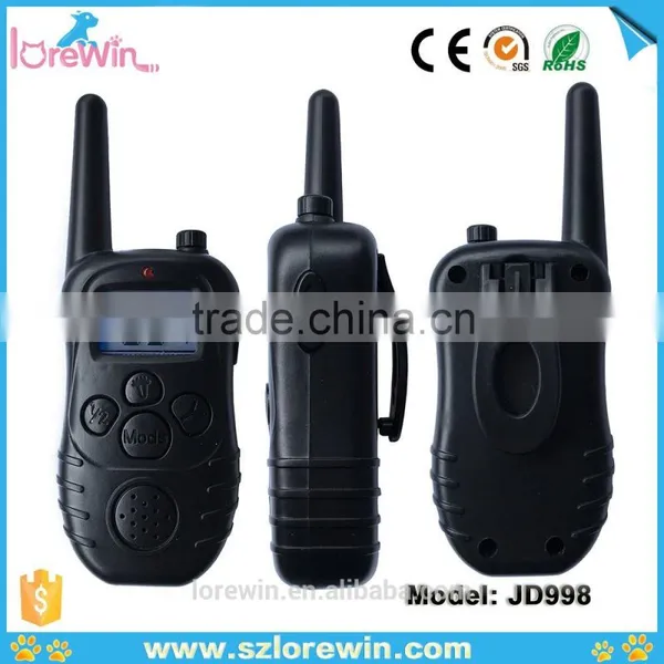 2016 Rechargeable Waterproof Dog Training Electronic Collar With Remote Control photo-4