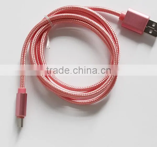 Low Price High Quality Braided Type C Cable photo-4