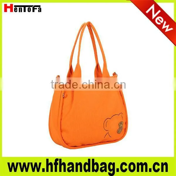 2013 New Leisure and Fashion Canvas Bag, Elegant Canvas Tote Bag