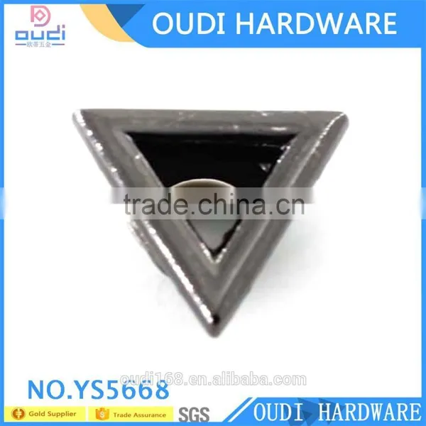 Triangle Grommets Decoration For Leater BackPack Metal Eyelet Hardware Accessories photo-3