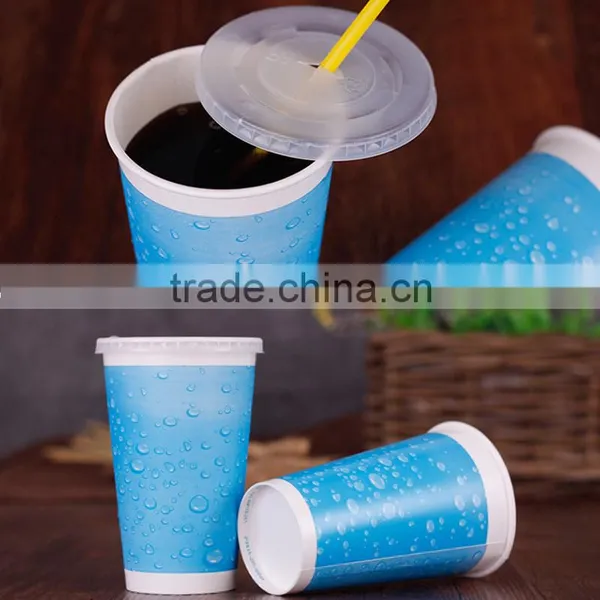 OEM Logo Printed Eco-friendlly Manufacture of 12 oz Cold Paper Cup photo-2