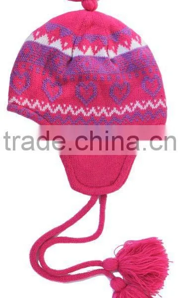 KNITTED HELMET HAT