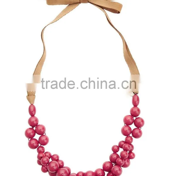 Latest Design Beads Necklace,beads Necklace Nigerian Wedding,beads Necklace Party Trendy Latest