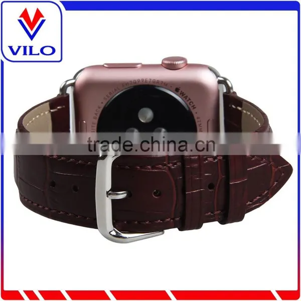 New Genuine Leather Strap Wrist Band For Apple Watch IWatch 38mm 42mm photo-3