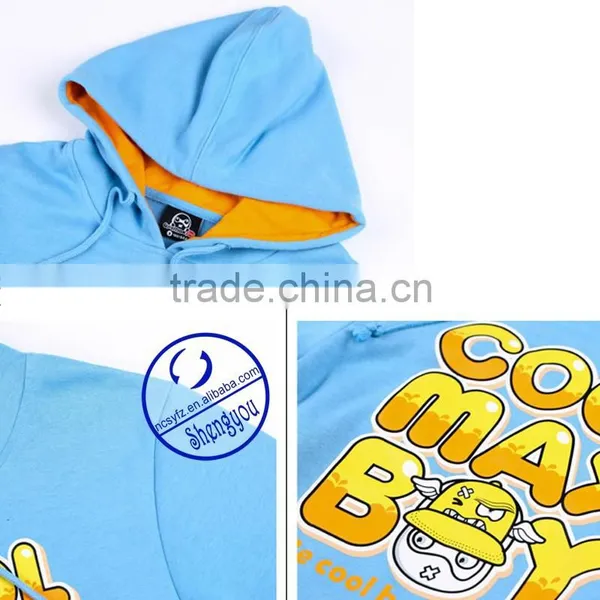 Custom Plain French Terry Hoodie With High Quality photo-5