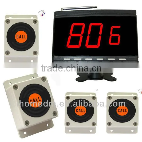 Wireless Service Waiter Remote Call Bell Singcall HCM510