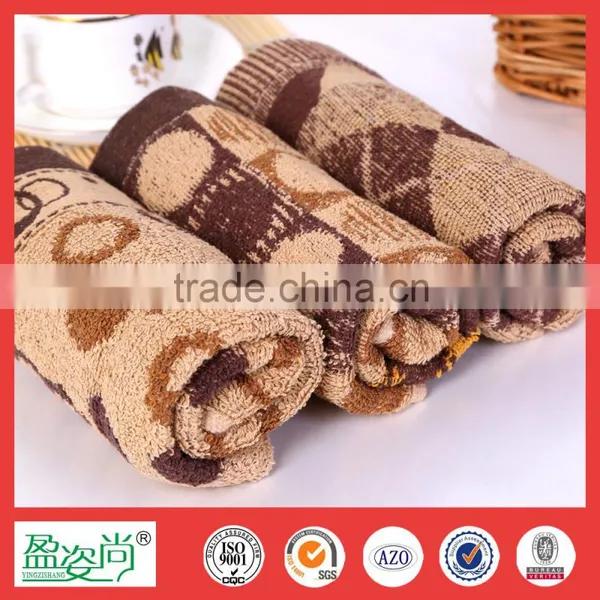 Kitchen Towel 2015 Wholesale Hand Towel Circle Patten Cotton Towel Jacquard Face Towel photo-5