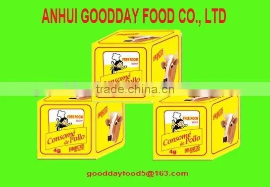 4g China Factory Chicken and Beef Broth Cube photo-2