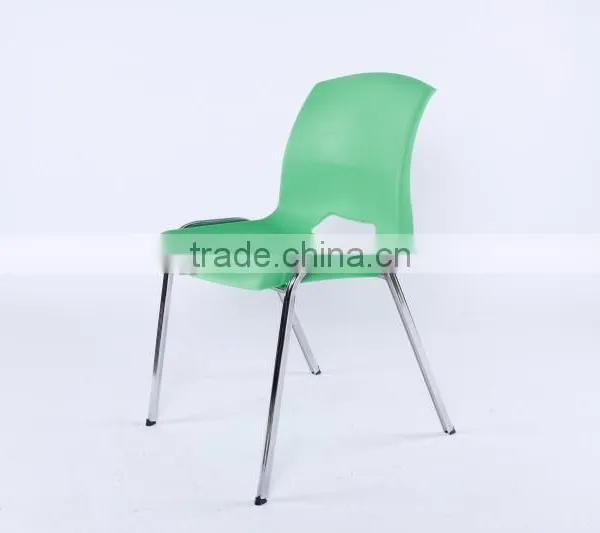 Hot Sales Primary Stacking Plastic School Chair With Metal Frame photo-5