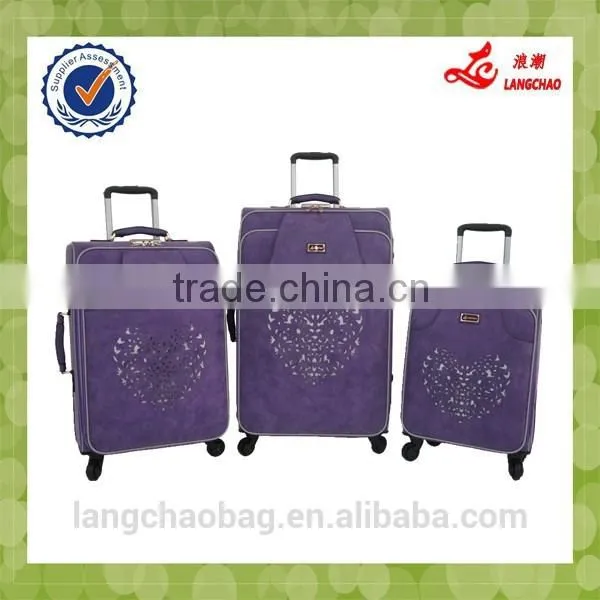 2015 Newest Carve Patterns Hot Sale Leather Luggage photo-5