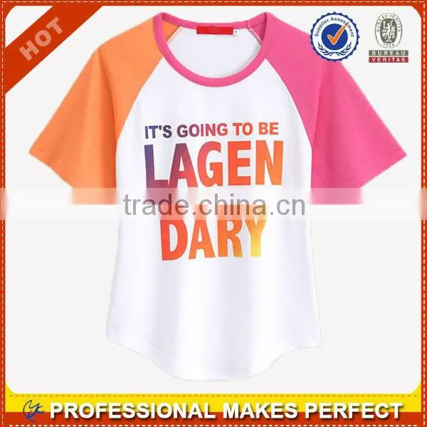 Raglan Sleeve Woman Apparel in Cotton