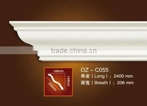 2016 High Quality Cheap Price Modern PU Polyurethane Cornices