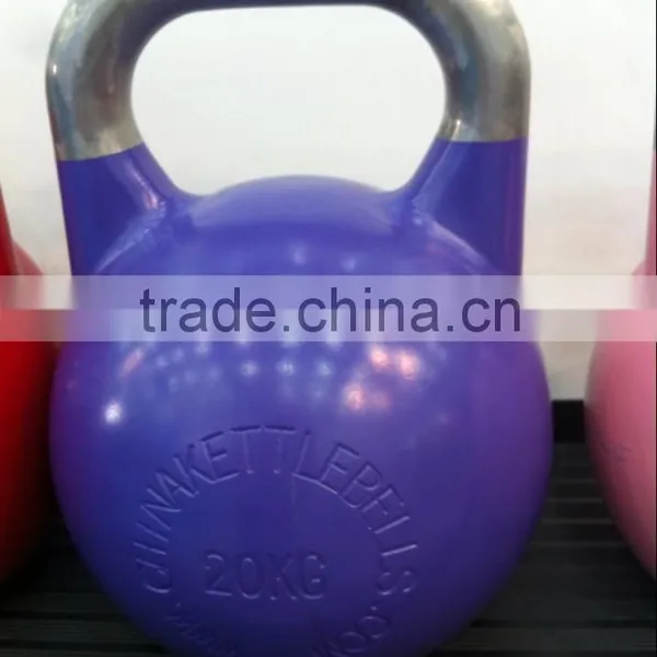 Hot Selling Competition Kettlebell With Stainless Handle